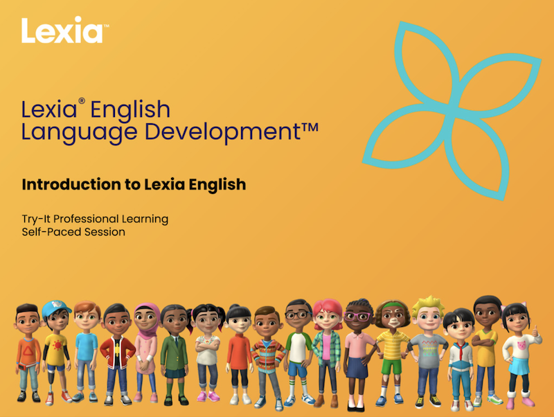 Lexia English Introduction Screen